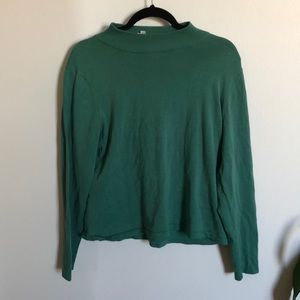 Mock turtleneck